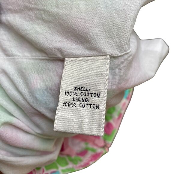 Lilly Pulitzer Pleated Skirt Girls 12 Pink Blue Floral Giraffes print Summery - Picture 6 of 8